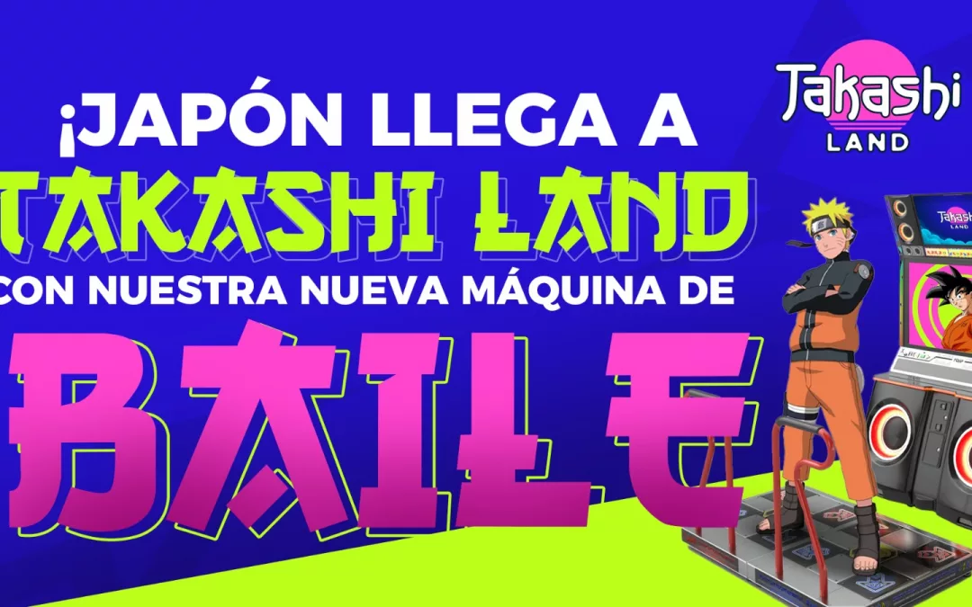  ¡Japón aterriza en Málaga con nuestra nueva máquina de baile!  
