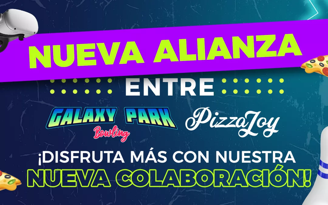 Una alianza con sabor a diversión: Galaxy Park Chiclana + PizzaJoy 