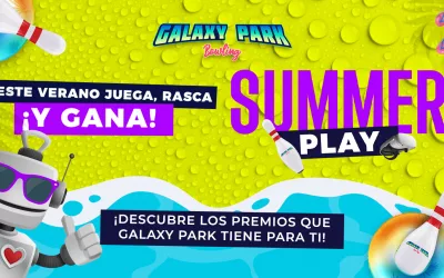 Summer Play. Este verano, juega, rasca y gana en Galaxy Park Bowling