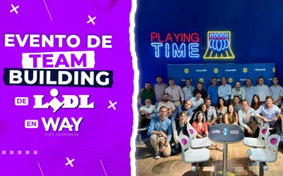 Team Building de Lidl en Galaxy Park Way Dos Hermanas