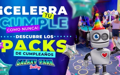 ¡Celebra tu cumple como nunca! Descubre los Packs de Cumpleaños de Galaxy Park