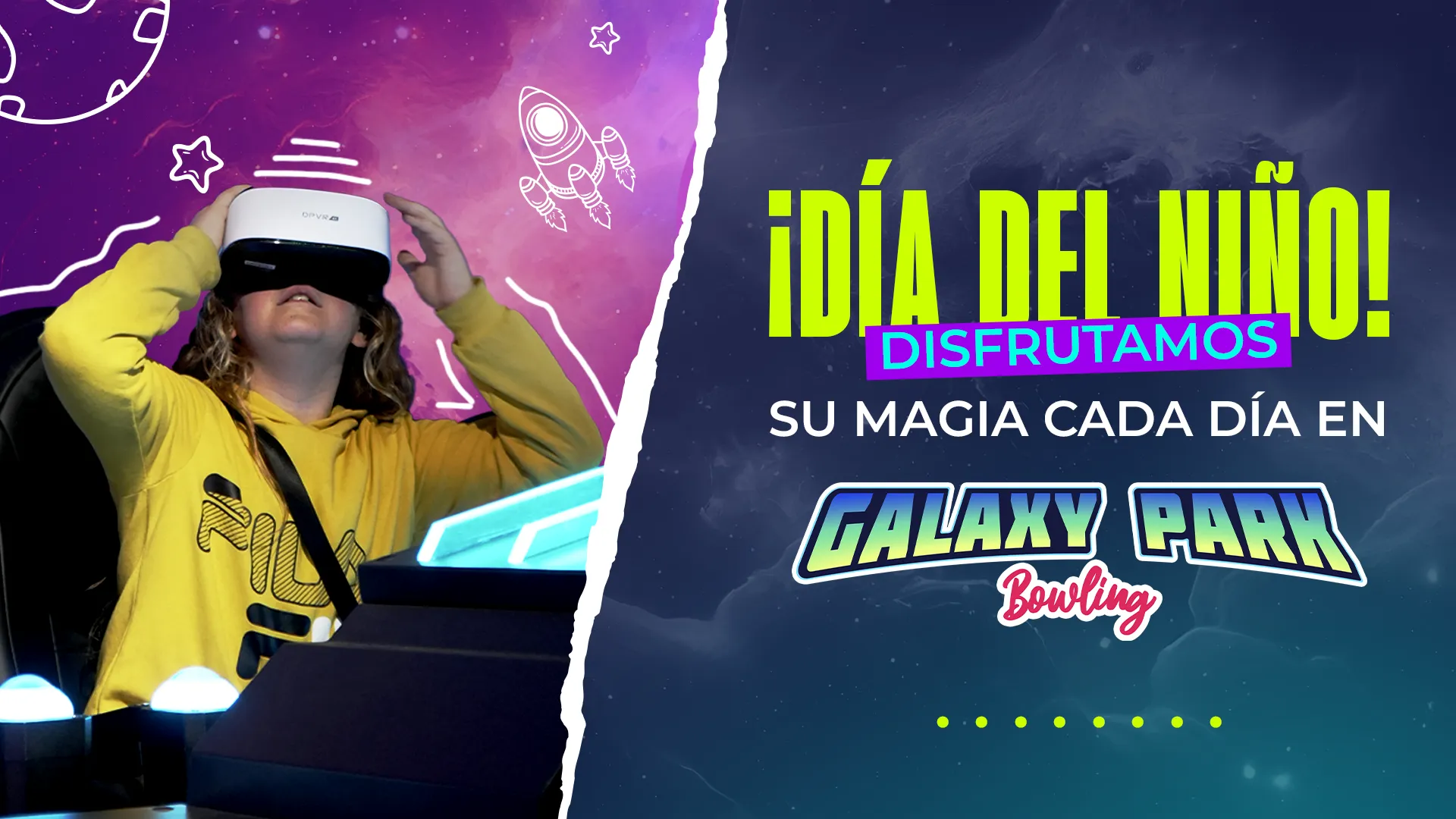 Día del Niño Día del Niño: Disfrutamos su magia cada día en Galaxy Park