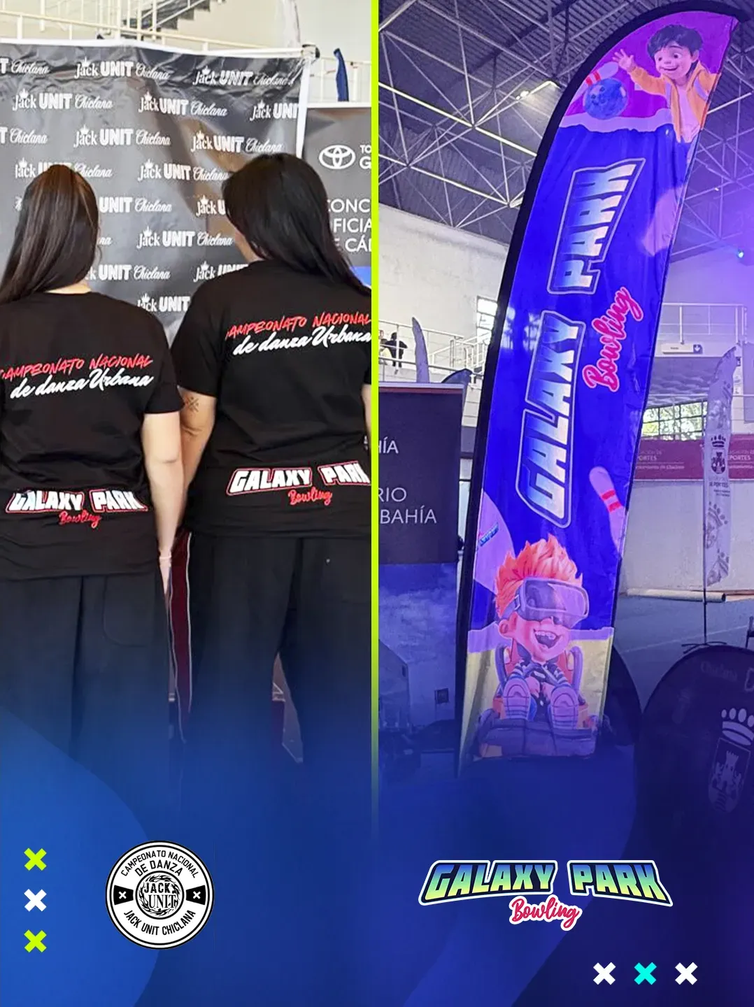 jack unit chiclana galaxy park 2 Divertido juego de bolos en Galaxy Park Bowling con personajes coloridos y estimulantes para niños.